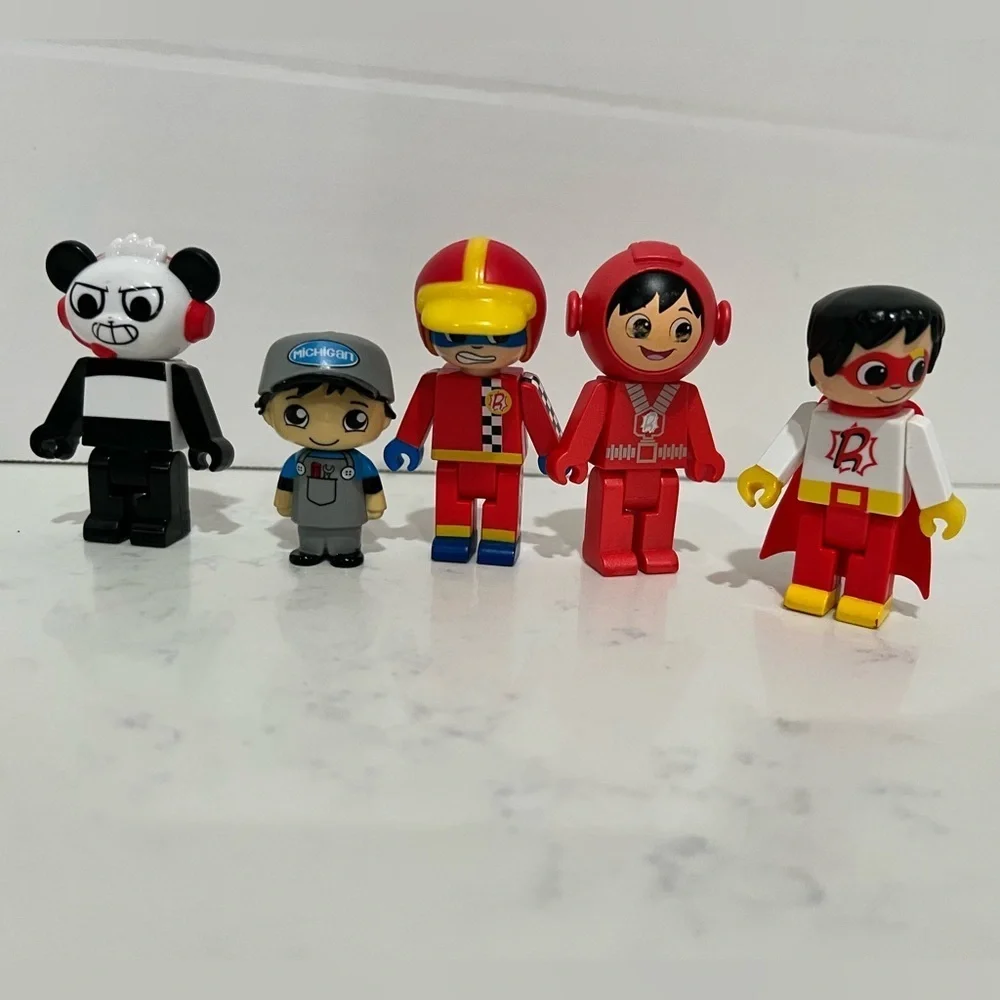 Colorful Character Building Block Set